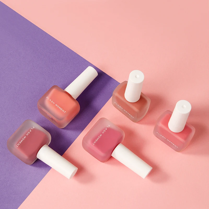 Фирменная торговая марка, высокопигментные увлажняющие жидкие румяна, легкие в окрашивании долговечные