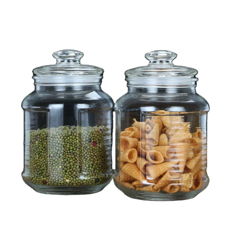 250ml Wholesale Price Kitchen Use Glass Storage Jars for Candy Spice with Lid