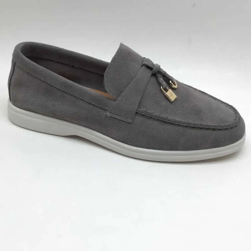 woman leather famous brand flat shoes luxury brand designer flats women shoes