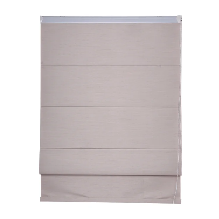 Blackout Fabric curtain design Window Shades Roman Blinds