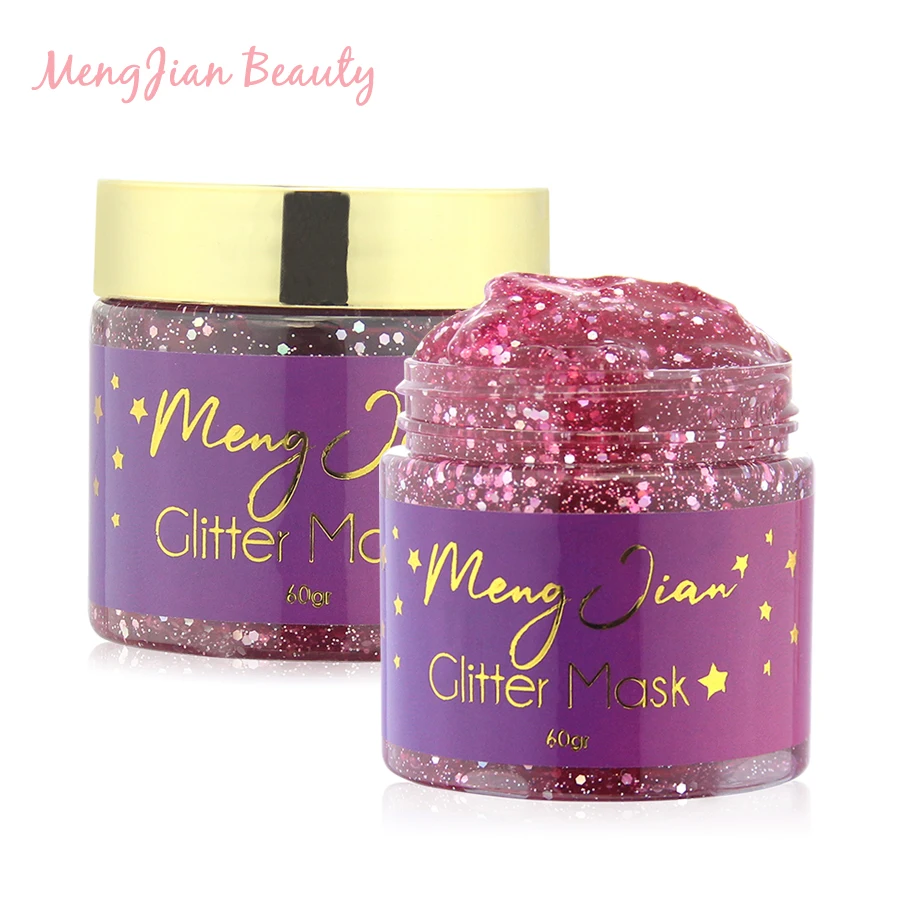 
Best Sellers OEM deep clean moisturizing brightening tear glitter star mask 