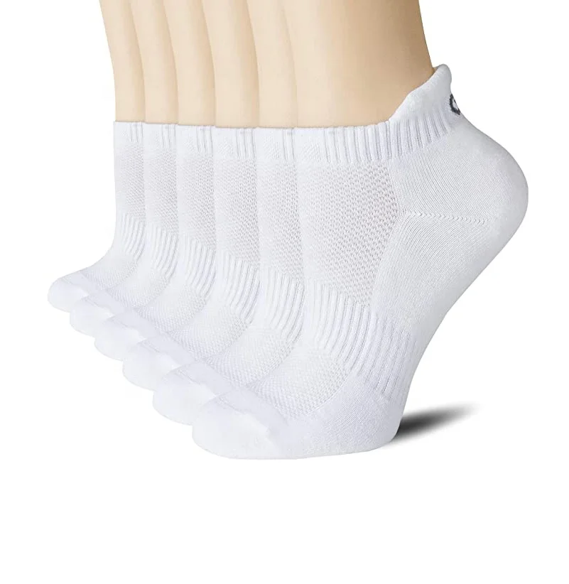 Ankle Athletic Running Socks Low Cut Sports Tab Socks for Men