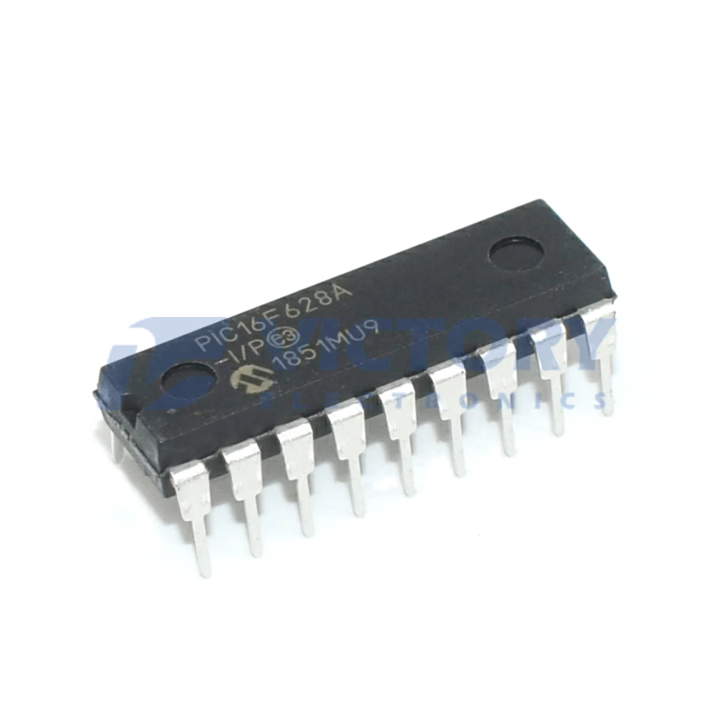 New original genuine PIC16F628A-I/P in stock 8bit flash pic 16F628A microcontroller PIC16F628A I/P DIP18 3V-5.5V