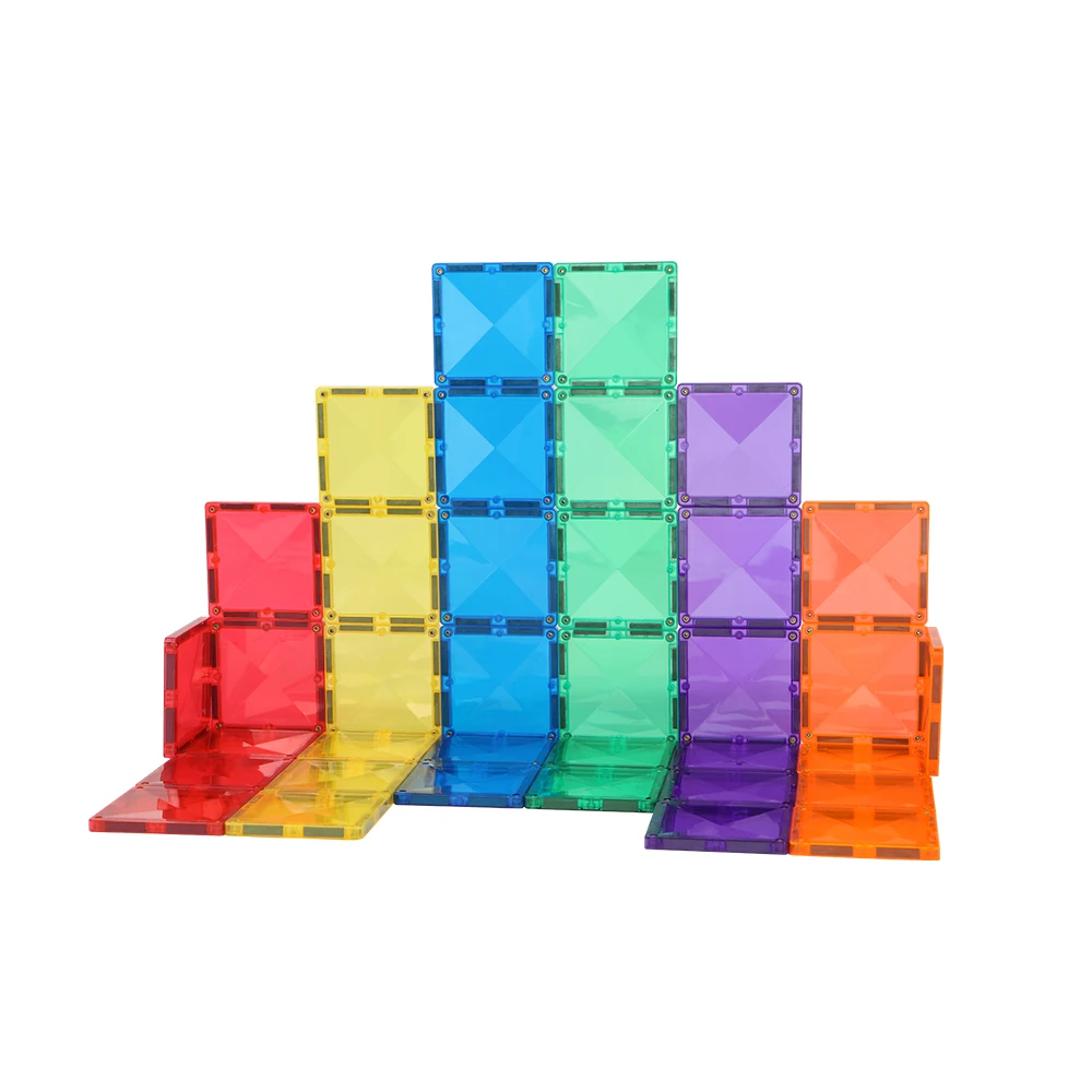  Оптовые Низкие MOQ конкурентоспособная цена 3d Магнитные плитки блоки diy магнитные игрушки дошкольные образовательные