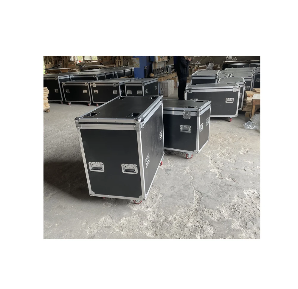 Professional Heavy Duty Storage Box Aluminum Flight Hardware Cable Boxes Road Case