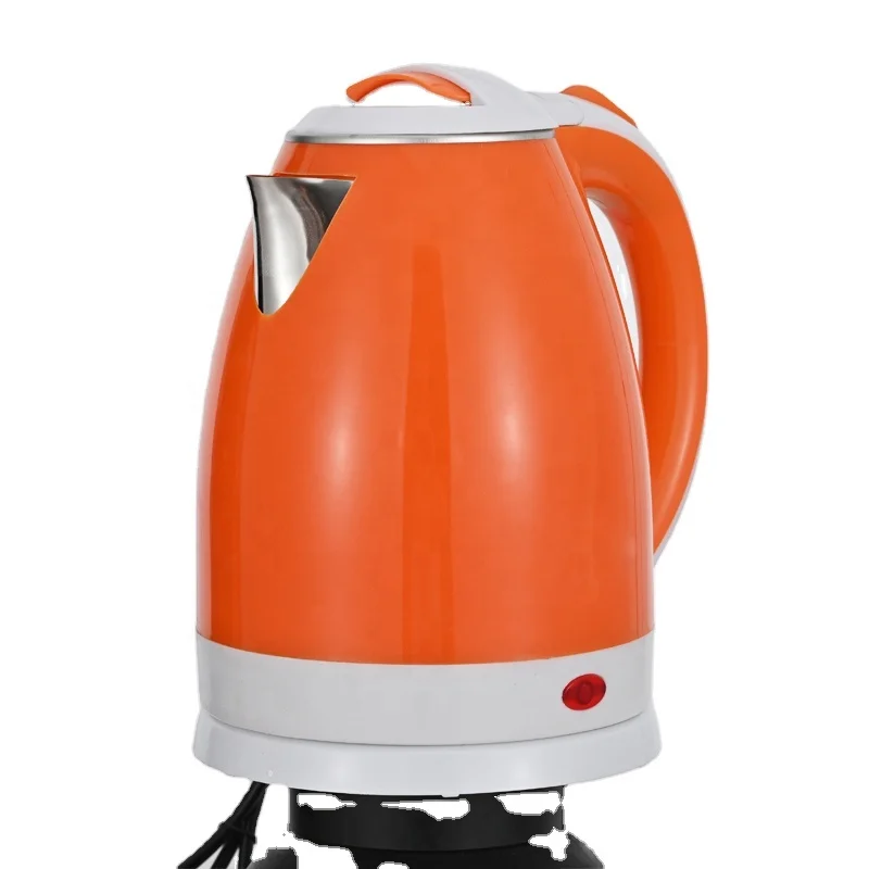 Colorful Water Heater Jug Stainless Steel Plastic Hot Sales High Quality 1 8L 2 0L OEM Box Electric Kettle For Bangladesh
