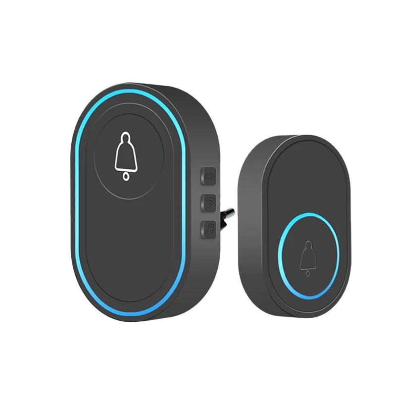 Factory Direct supply wireless music door-bell alarm children and elderly emergency beeper compatible 433MHz Detector