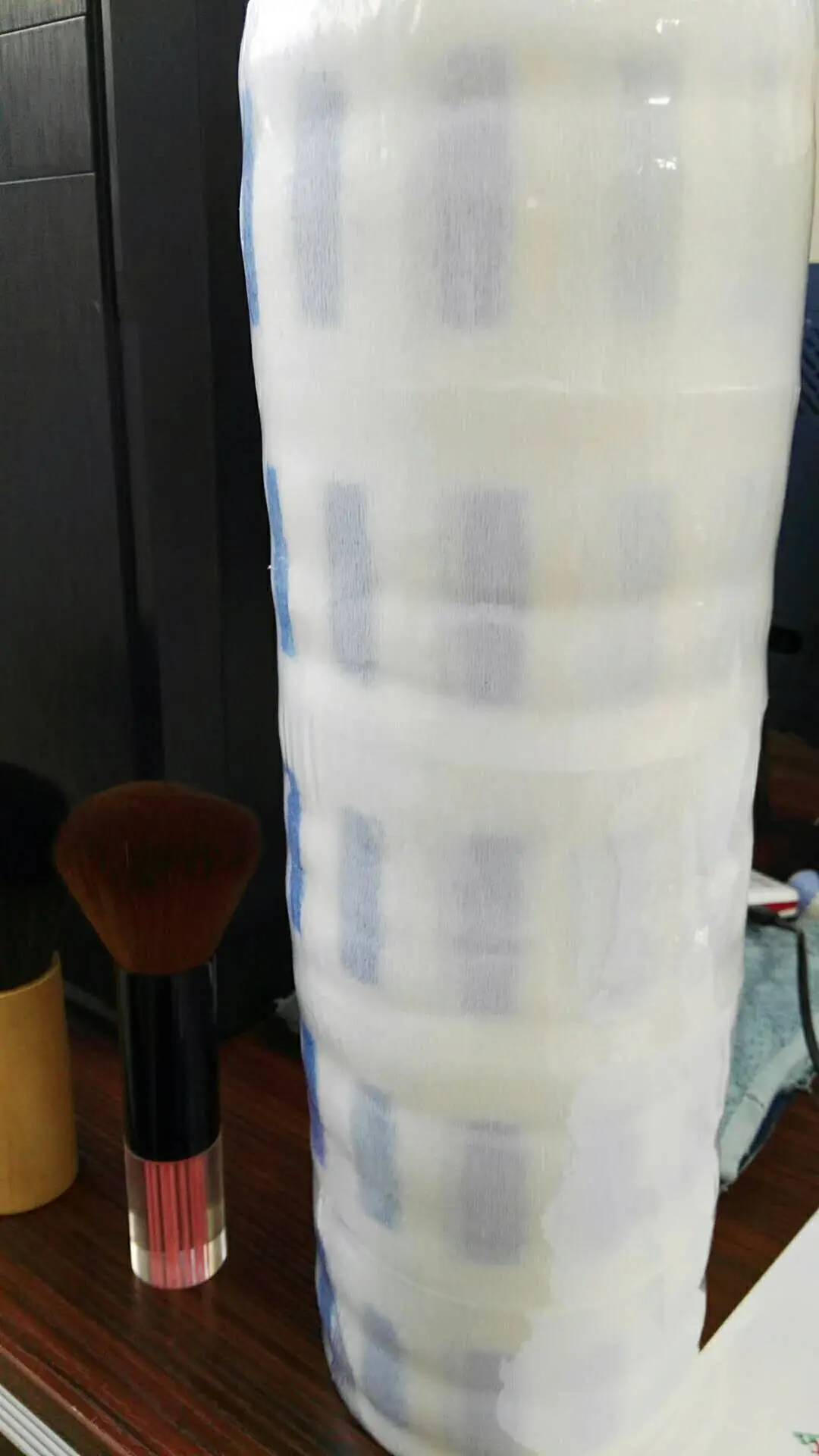 Barber Salon Hairdressing Disposable Elastic Paper Collars Barber Paper Neck Strips for Hair Cutting