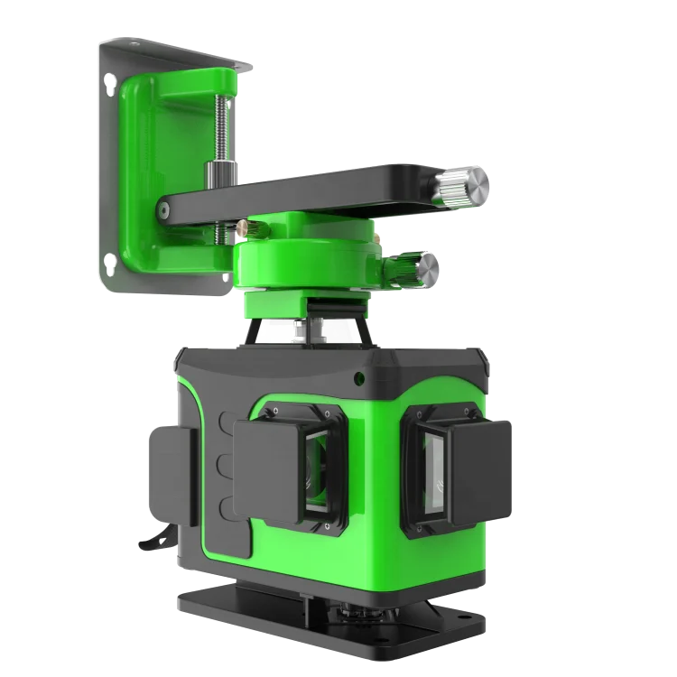4*360 Green Beam 16 Line Laser Level Multi Laser 4V 4H Electronic Leveling Machine Self Rotary Laser Land Level for Building