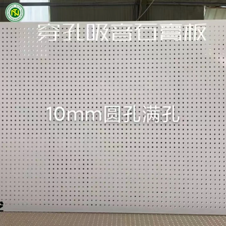 Perforated gypsum board Standard/Fire/Water- resistant / Plasterboard/ Drywall 9.5MM / 12.5MM pallet package