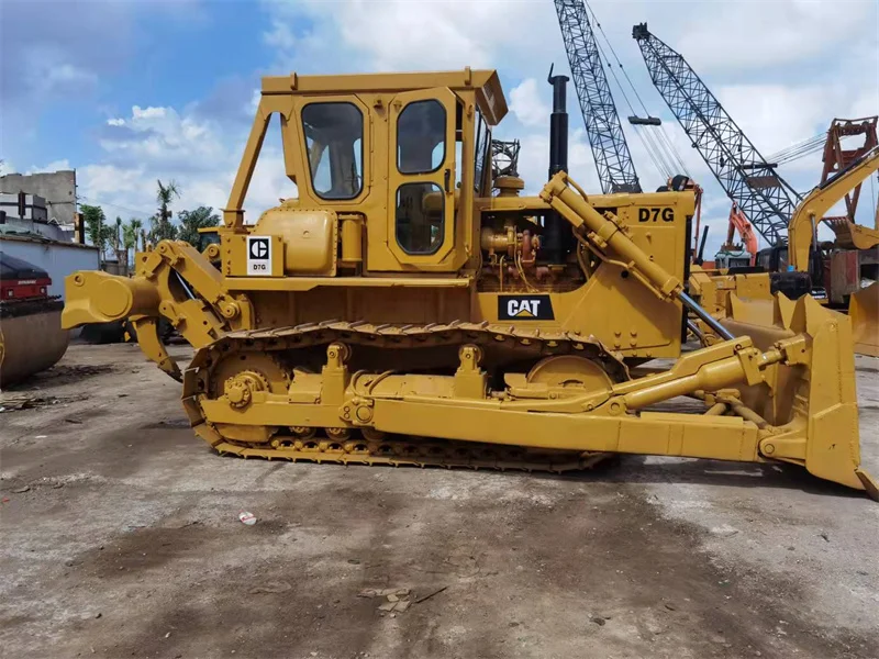 Used CAT D7G Dozer Original Japan Caterpillar Bulldozer D7G D7H D7R D7 Cheap CAT Bulldozer For Sale