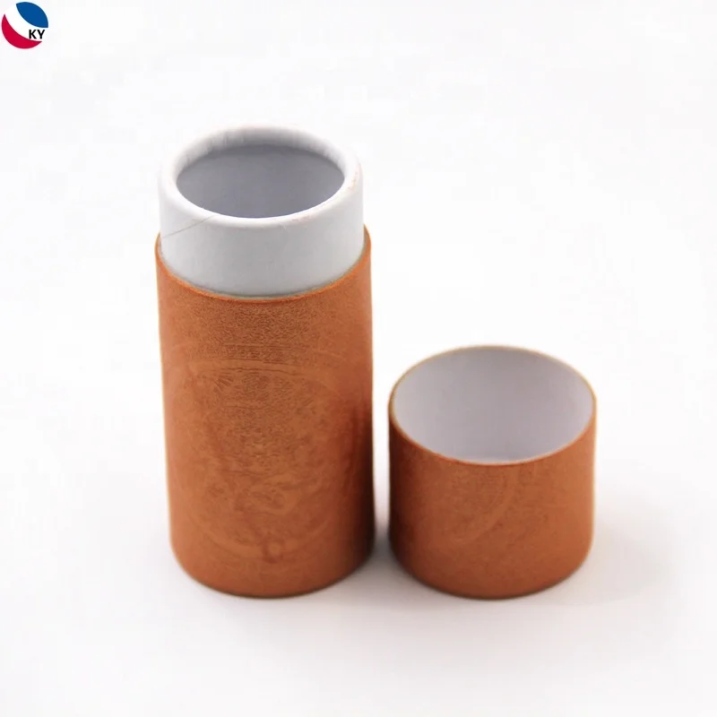 Empty Packaging Stick Cardboard Push Up Containers Paper Tube For Deodorant