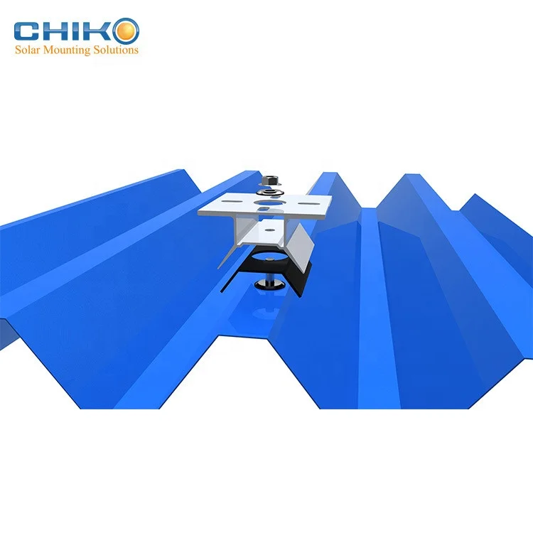 Easy Installation Solar Structure For Metal Sheet Roof Roof Mount Solar Tracking System