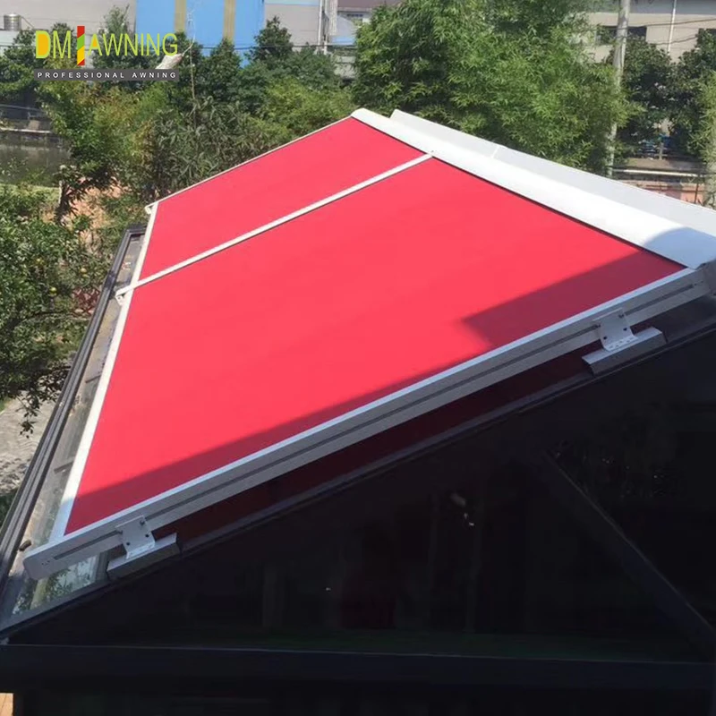 Outdoor Patio sunshade Roof Skylight Awning Roof rain cover awning aluminum alloy awning
