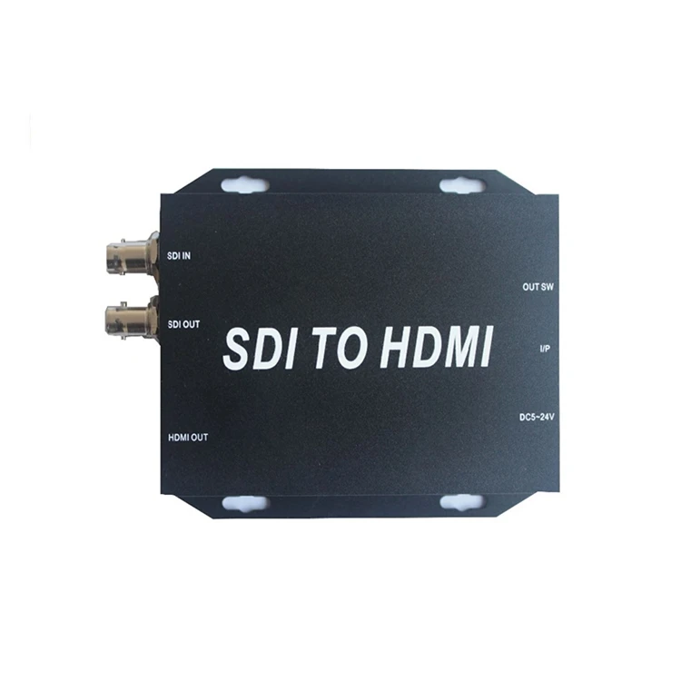 New Design Full HD SDI to HD-MI Media Converter Box Use For Advisement Player