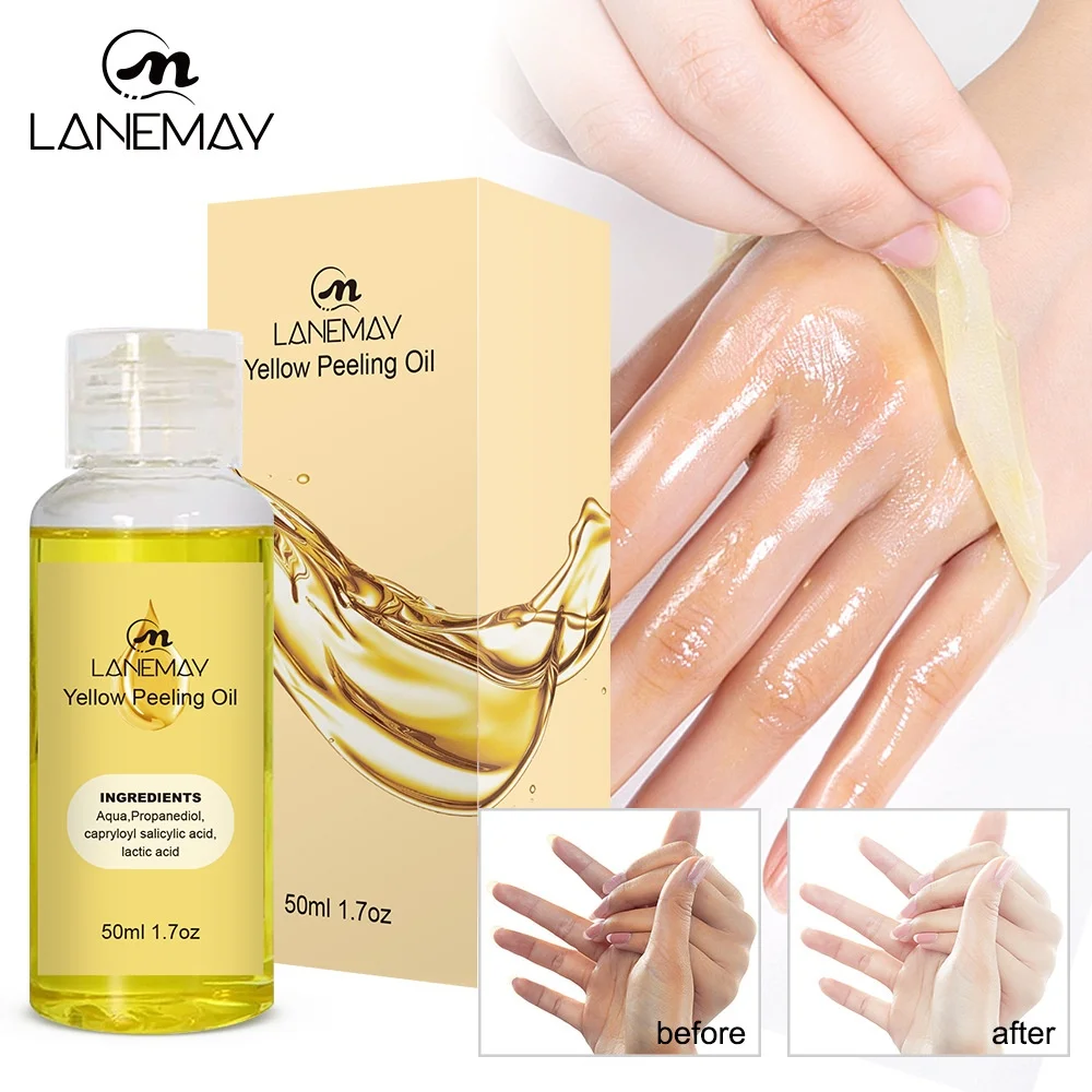 Yellow Butter Seed-Based Ingredients Peeling Oil yellow Essential Oil Compound for Skin Brightening and Dead Skin Exfoliation