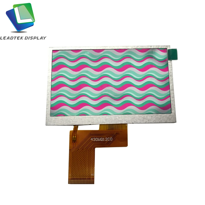 4.3 inch tft lcd screen 480(RGB)x272  RGB interface with 300nits TFT LCD display module