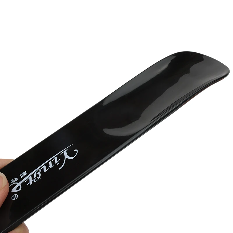Factory Wholesale Custom Logo Lazy Shoe Helper Small Plastic Shoe Horn