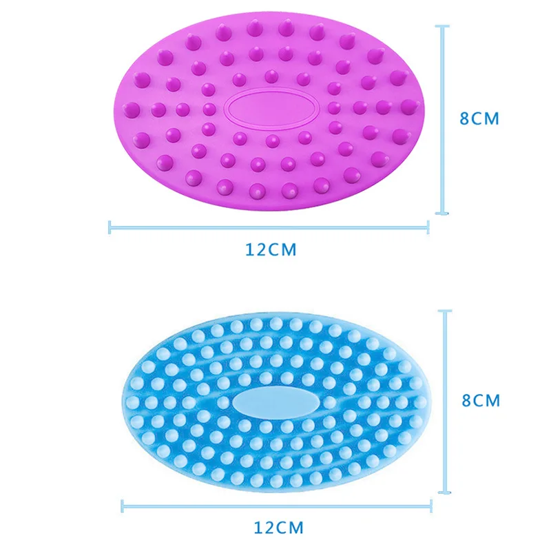 Baby Silicone Shower Bathing Brush Kids Exercise Body Cleaner Silicon Massage Bathing Brush