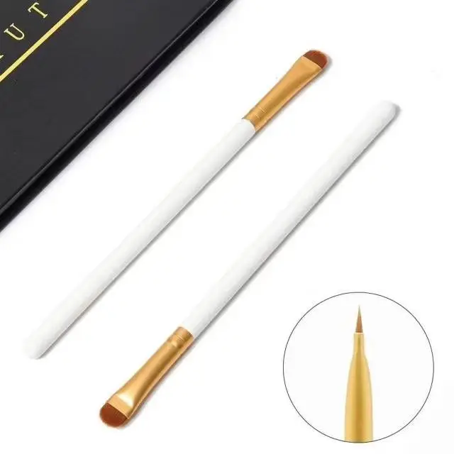 Eyebrow Brush  Ultra-Thin Ultra-Fine Bevel Edge Brush Drawing Eyeliner Brush Wholesale