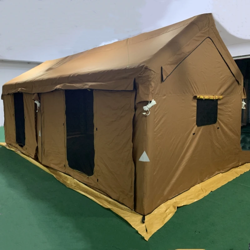 Outdoor Camping Waterproof Inflatable Party Glamping Dome Cotton Canvas Bell Tent