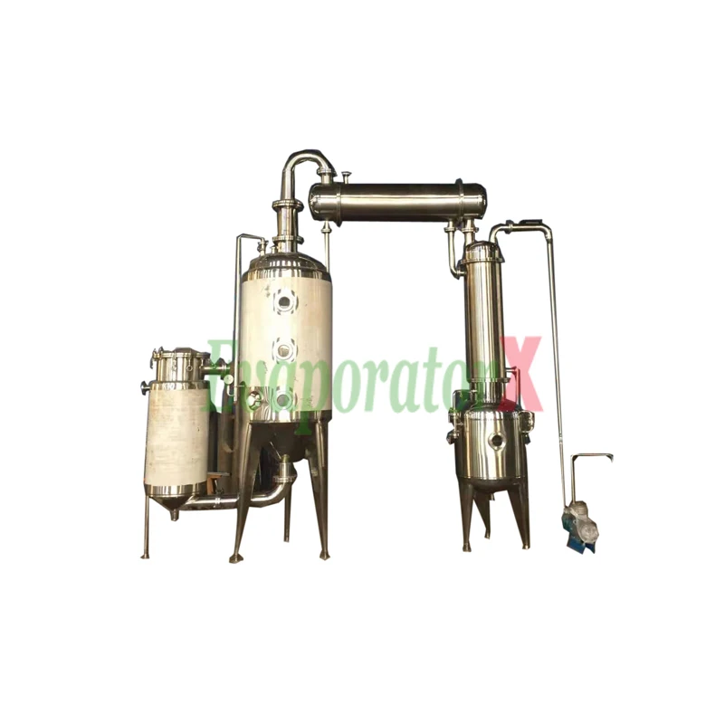 
Solvent Recovery 12 Month Warranty EvaporatorX External Circulation Evaporator 