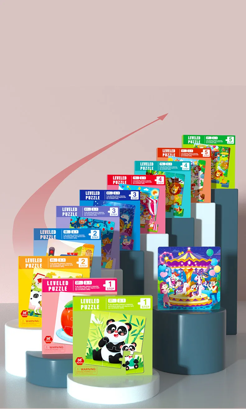 Funny Children Education Cognitive Jigsaw Game Magnetic Spelling World Dinosaur/Traffic/Fairy Tale Paradise Foldable Book Puzzle