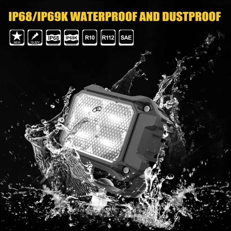 2022 Oledone new work light New anti-vibration Design ip68 ip69k led work lamp new led flood light worklight