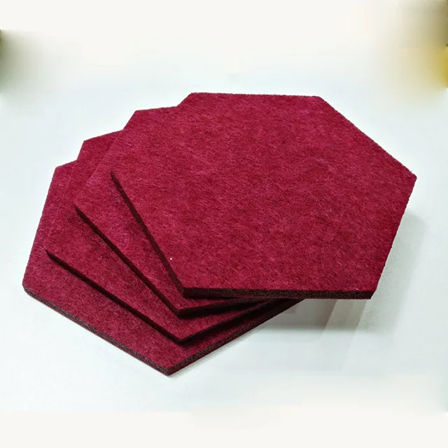 
100% polyester fiber large notice pin board for hotel/office/meeting room 