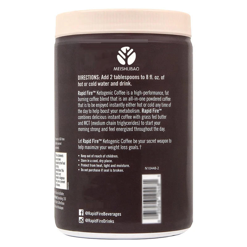 Hot Active Slim Green Coffee Natural Weight Loss Instant Coffee Powder Fit Weight Control Detox Slimming Green Coffee