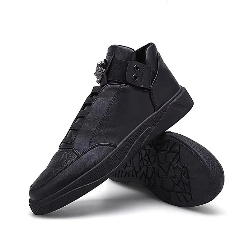 Fashion Flat Casual shoes Genuine Leather Male casual shoes for men leather walking shoe