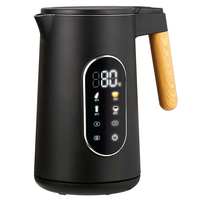 OEM smart tea kettle temperature control electric smart kettle with digital button