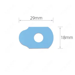 Для чистки линз блокирующая панель D-1915 дешевые объектив блокирования подушки оптическое лабораторное детали очков противоскользящая наклейка водонепроницаемый коврик