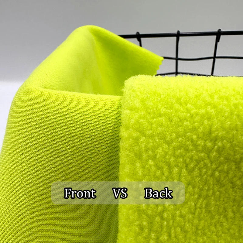 70 Polyester 30 Cotton 560 Gsm Sherpa Polar Tech Polartec Fleece Fabric Heavy weight 560Gsm Long Pile Fleece Fabrics