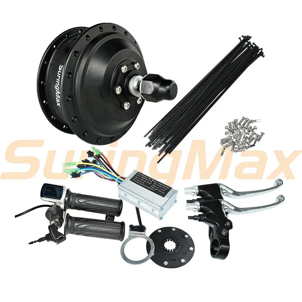 36 spokes holes ebike kit 350w 36v 250w electric bike 24v 250 watt hub motor conversion kit for cycle