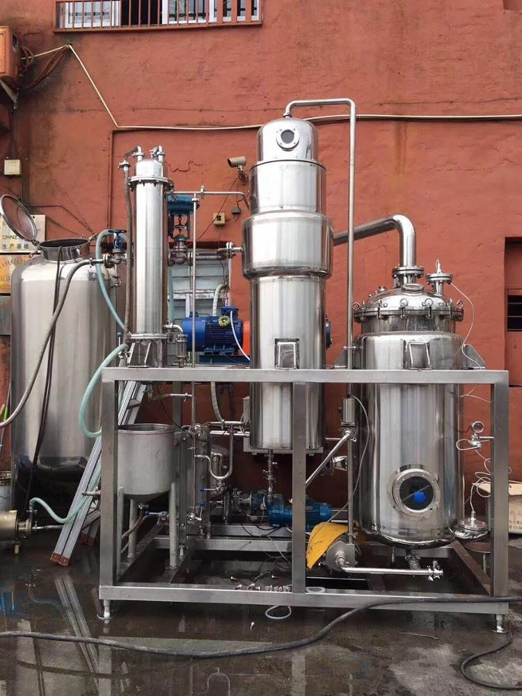 West Tune Single Effect Falling Film Evaporator For Ethanol Recovering With Competitive Price