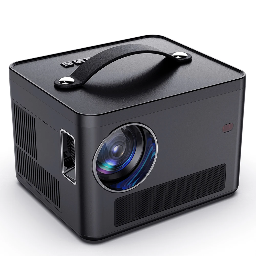 GT1 Portable Projector 4K 1080P Android 10.0 5G WiFi 2+16G RAM ROM 9800 Lumens Full HD LCD LED 3D Video Projector