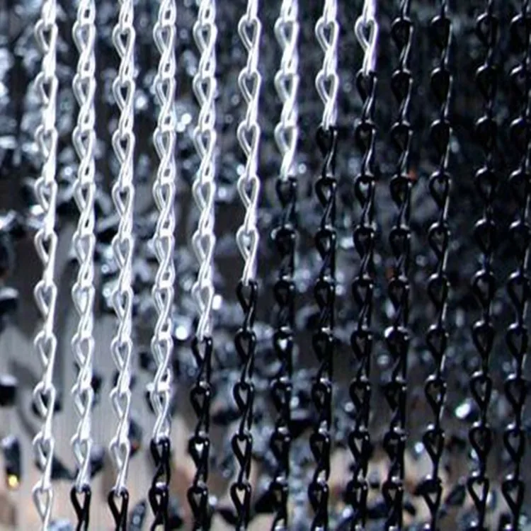 Aluminum chain Curtain for beauty salon dividing