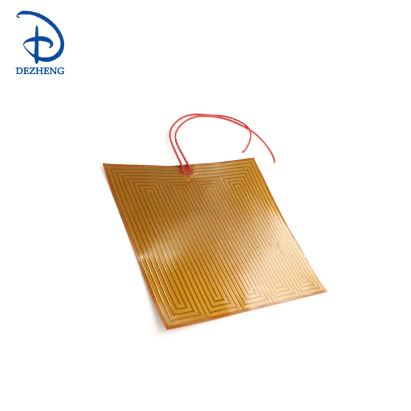 Kapton  Polyimide Heater PI Heating Film Plate Electric Heated Panel Pad Mat Electrotherma Flexible Adhesive Foil