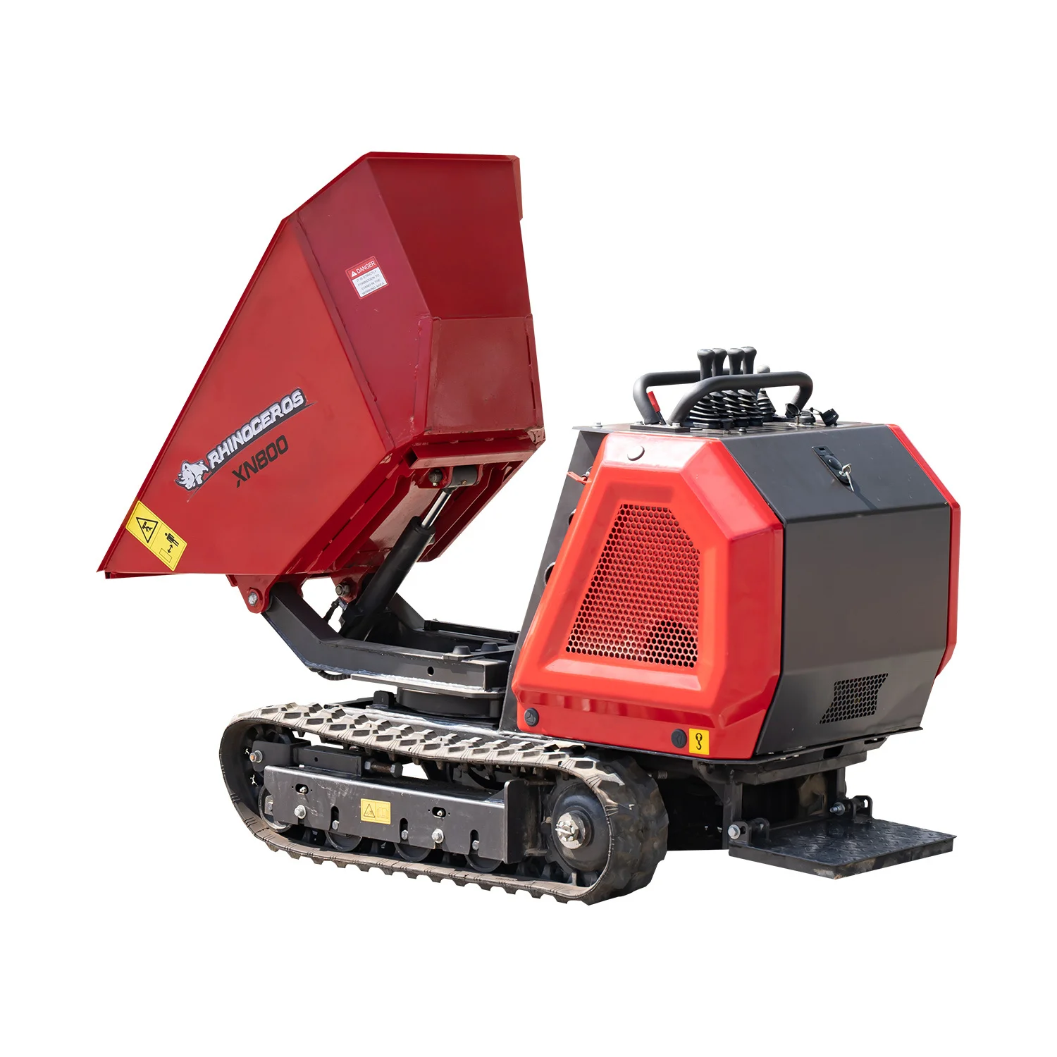 Wholesale Rhinoceros Gasoline Powered Mine Concrete Garden Farm Mini Barrow Tracked Crawler Small Dumper Truck new used