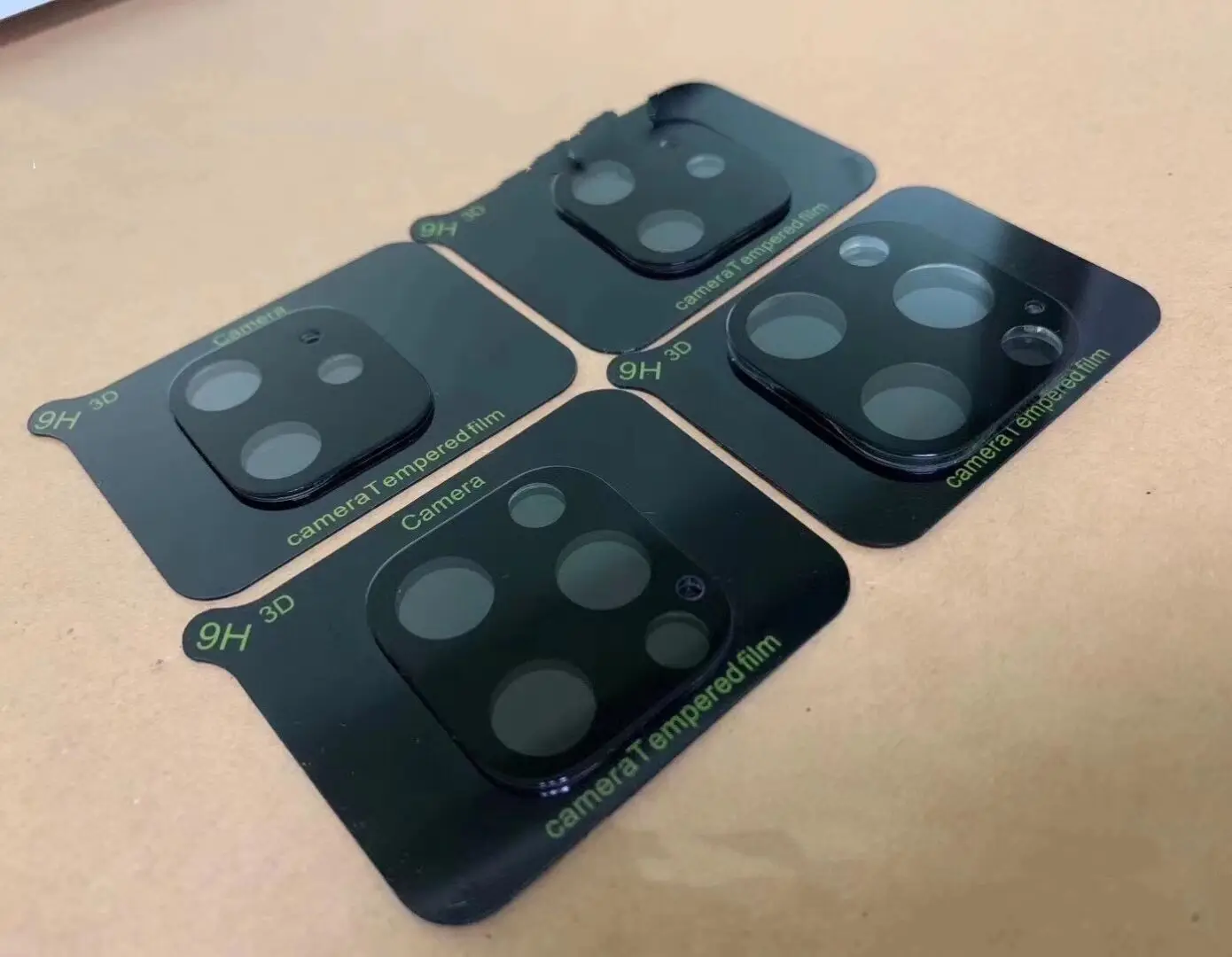 Высококачественное Закаленное стекло для защиты экрана камеры с закругленными краями для iphone 12