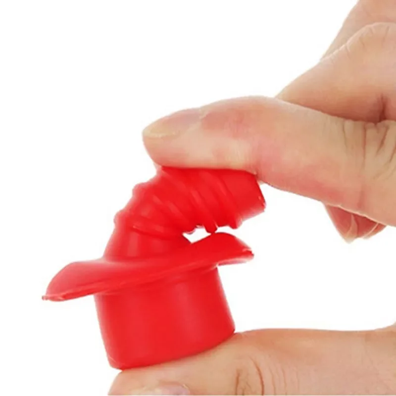 Silicone Bottle Stopper For Bottles Wine Cork Wine Pourer Stopper Bottles