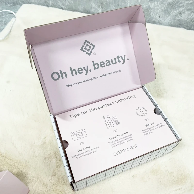 Factory Custom Made Product Box Packaging Box Printing Package Tshirt Package Christmas Gift Hard Xmas Corrugated Shipping Box