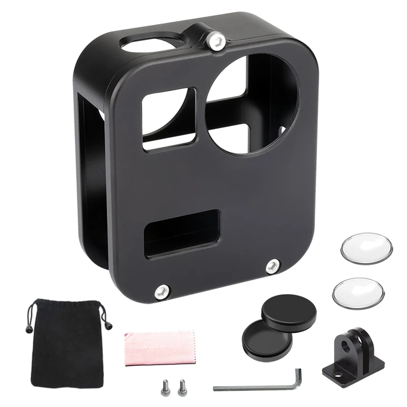 2022 New Aluminum Alloy Mount Case Camera Accessories for GoPro Max