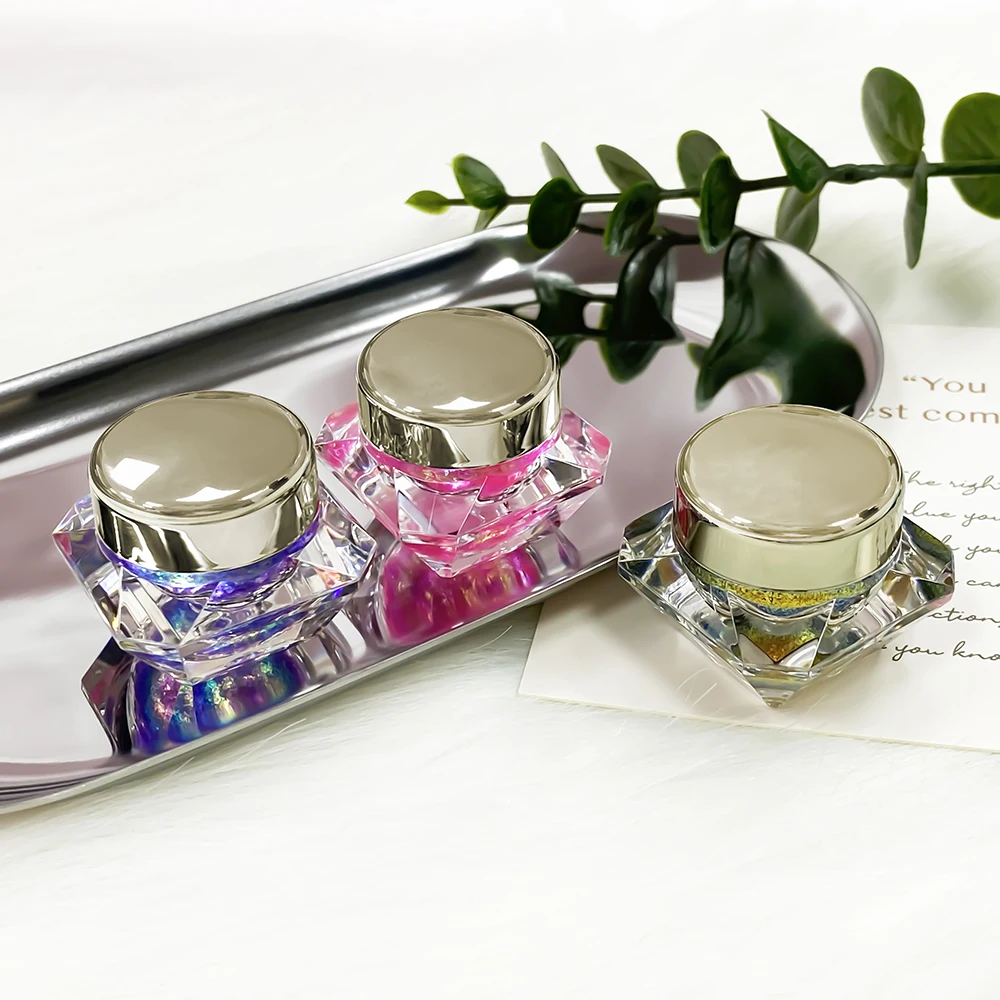 custom Shimmer eyeshadow gel Makeup Glitter High Pigmented Multichrome Customized Private Label Eyeshadow