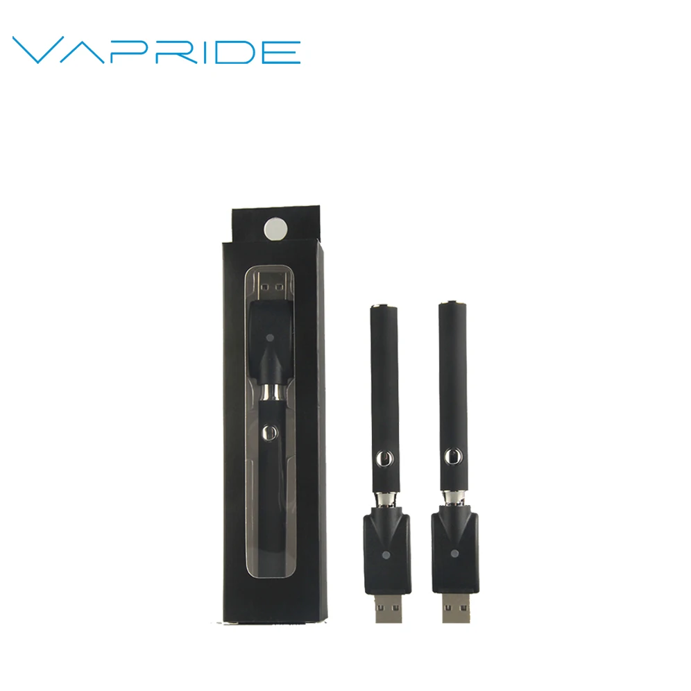 New Products Electronic Cigarette Oil CBD Vape Pens 510 Preheat Battery with USB Charger