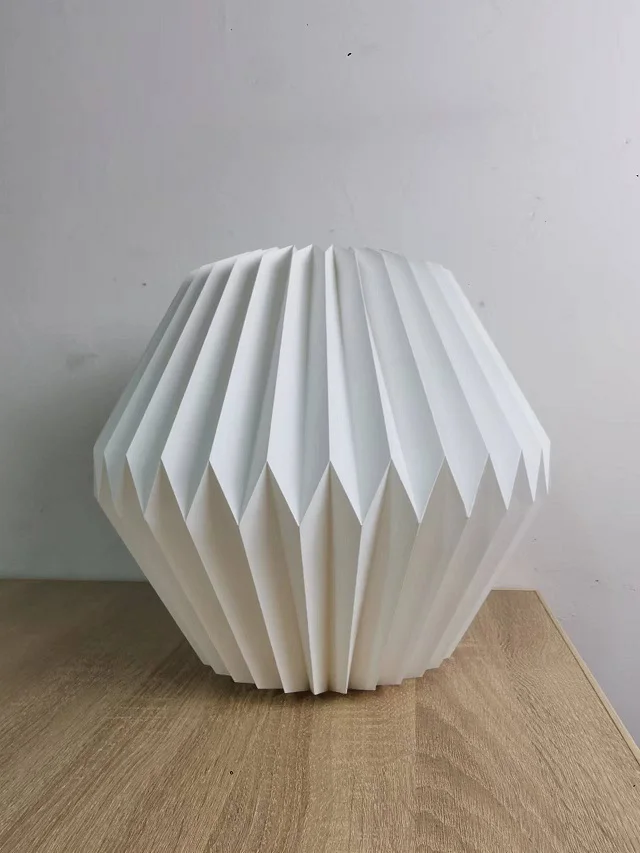 Origami Handmade Paper Lampshades for Home Decorations