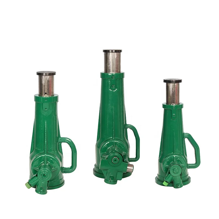 Hot High Quality Adjustable Railway Bridge Mining Car Auto Mechanic Shop Hydraulic Bottle Jack 10 Ton screw jack