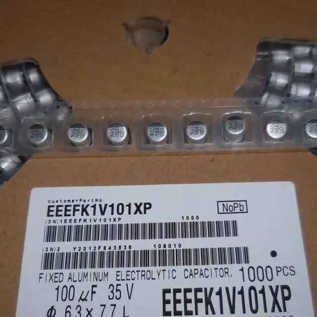 EEEFK1E101SP 100UF 20% 25V SMD high voltage ceramic capacitors