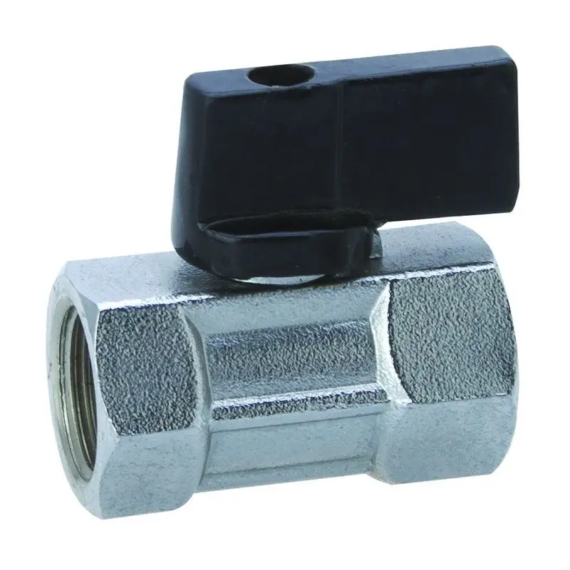 LD- High quality Female x Female Thread Brass Mini Ball Valve with Aluminium Handle